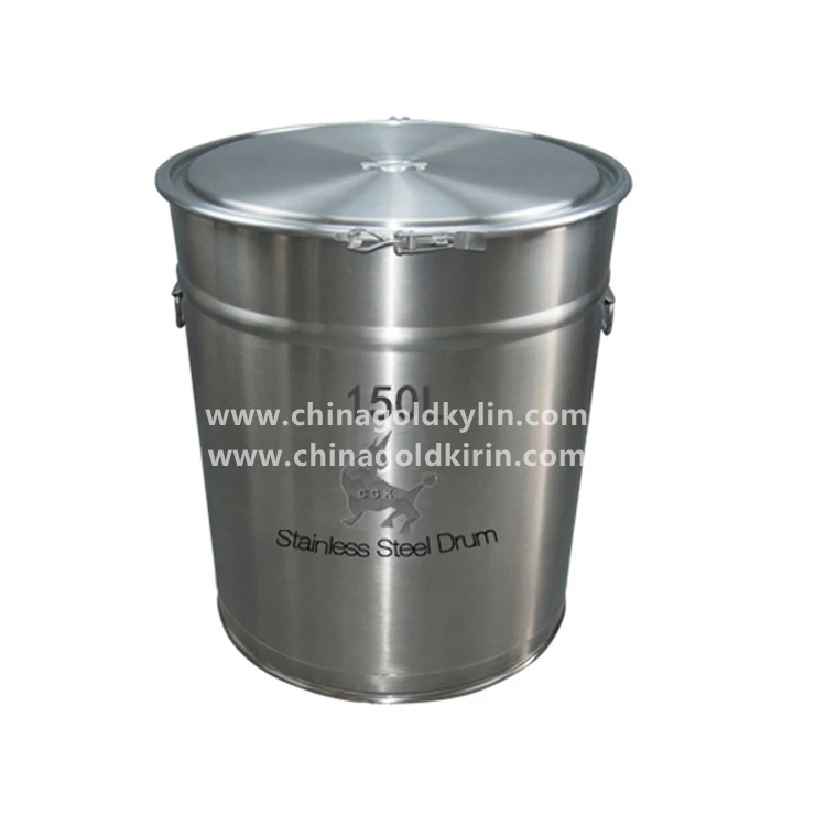 Новые продукты SUS316L 150L герметичный конический резервуар из нержавеющей стали с открытой головкой