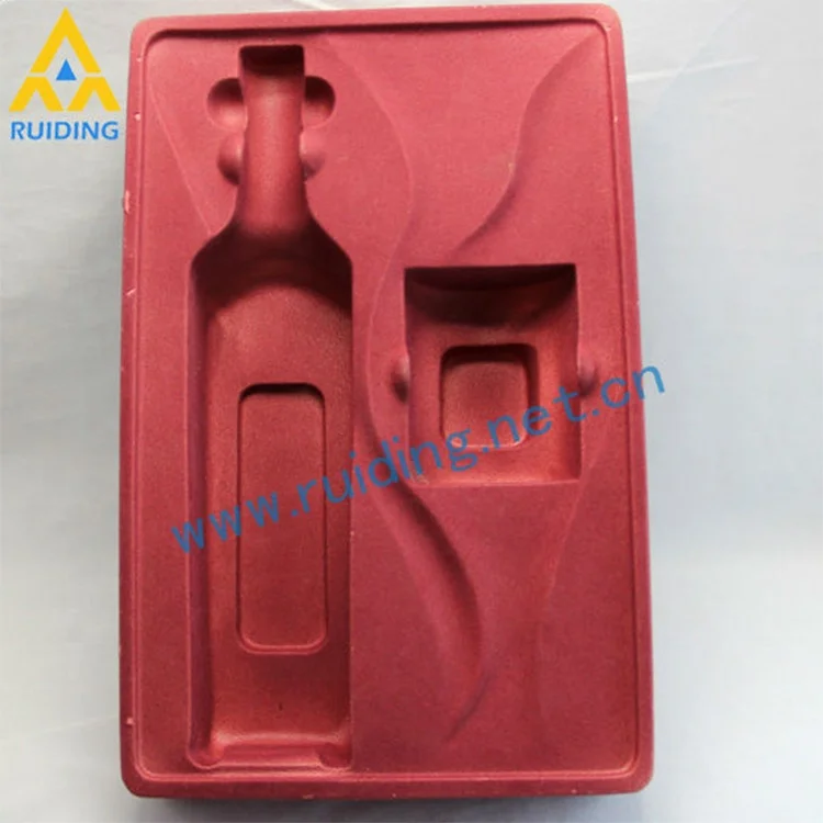 Пластиковые блистерные упаковочные лотки для винных бутылок из поливинилхлорида