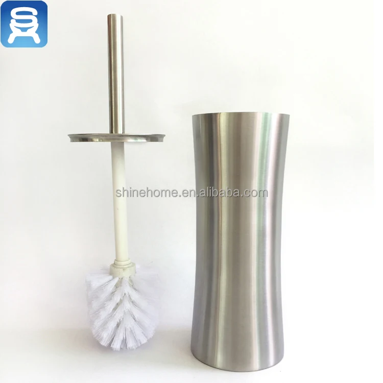 
China Factory Best price stainless steel round toilet cleaning brush 