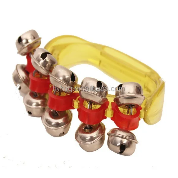 
hot selling Noise Maker colorful kids plastic hand clapper bells toys 
