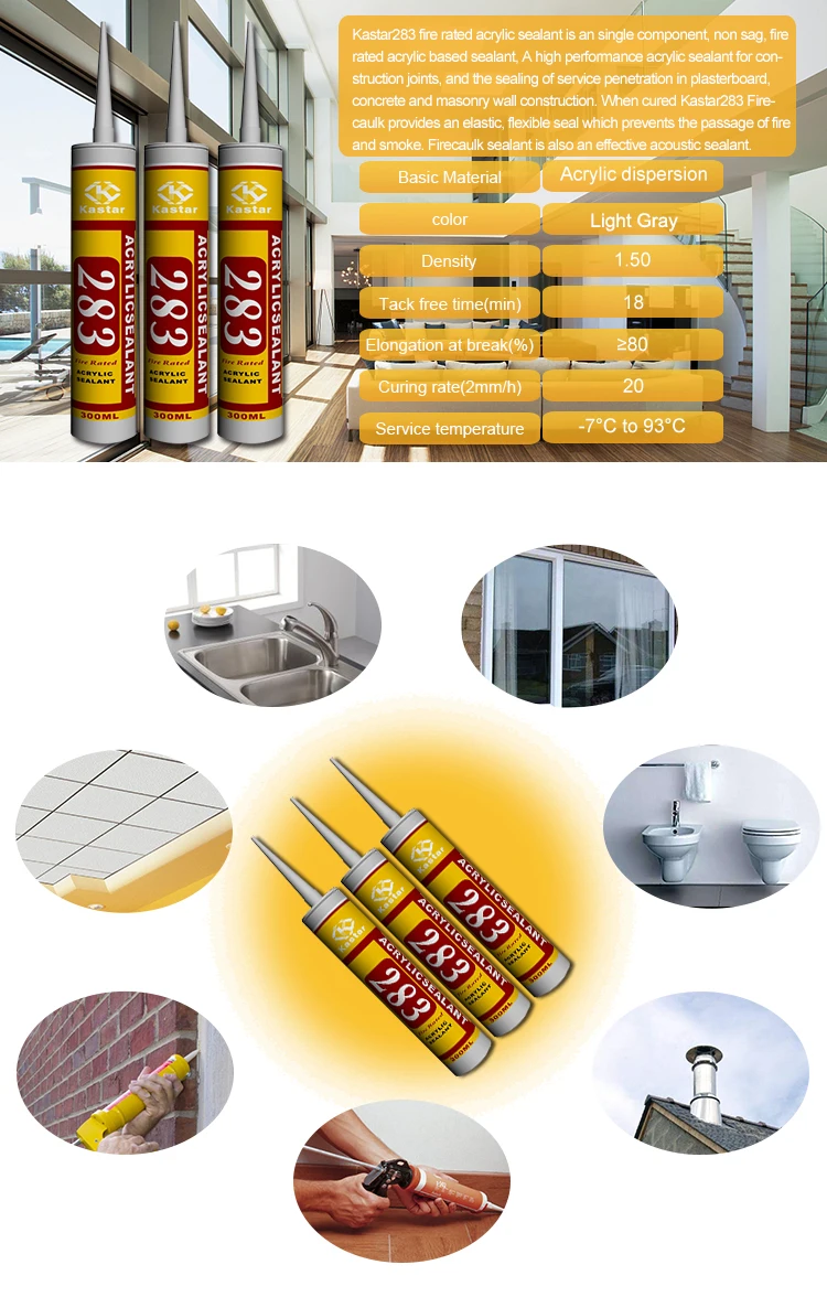 Factory direct sales have a wide range of practicality Liquid latex white acrylic sealant and silicone