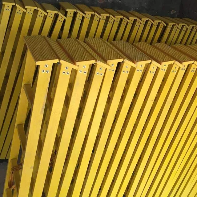 FRP Material Foldable Easy Store Step Ladder