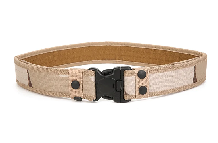 Tactical Belt, Large Size Military Nylon Web Belt, with Heavy Duty Quick Release Buckle