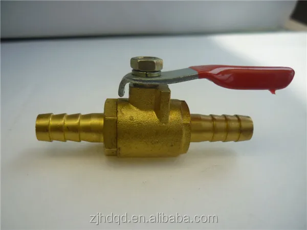 NPT thread lever handle male forged brass ball valve