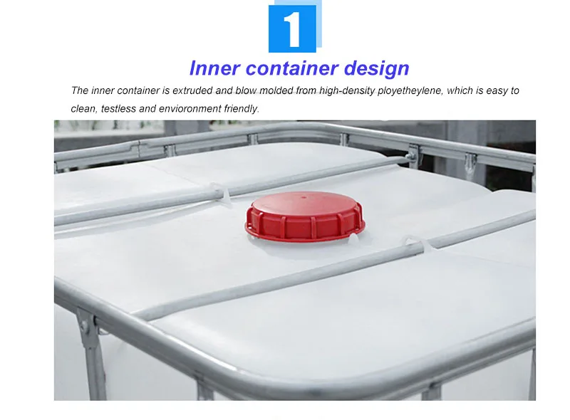 
1000L IBC Tank/ IBC Container for Chemical Food Water 