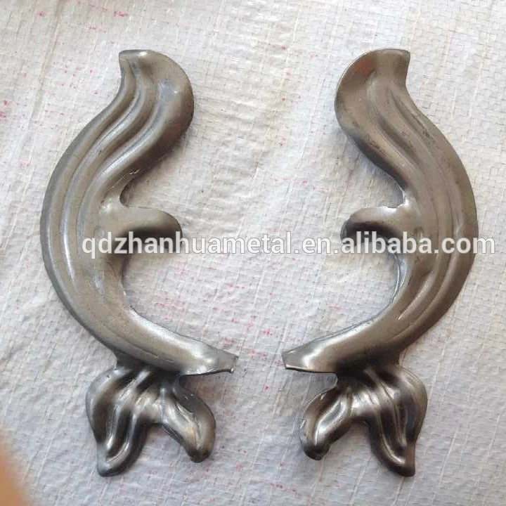 wrought iron stamping metal grape leaves