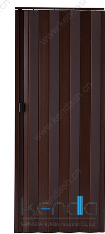 Double wall vinyl panels folding door 6mm