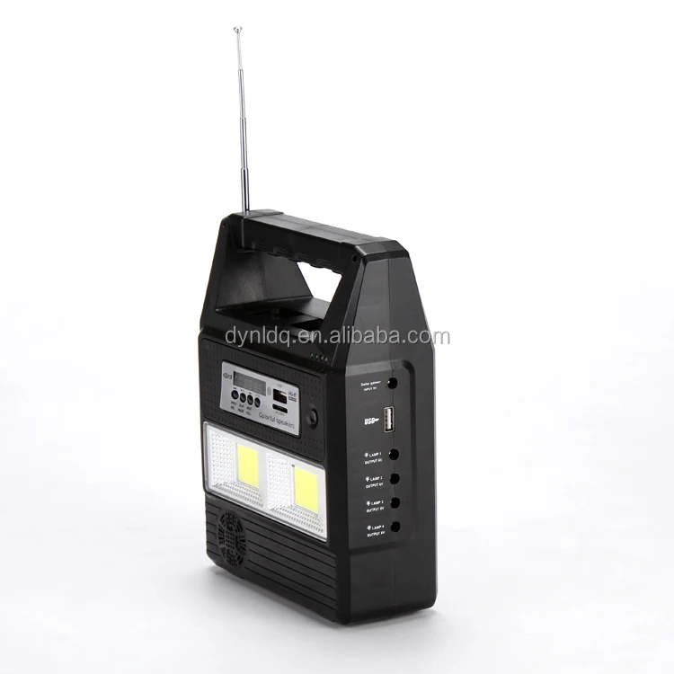 2017 NEW style of military style radio with charger and bulbs solar charger flashlight radio good quality of 10w solar radio