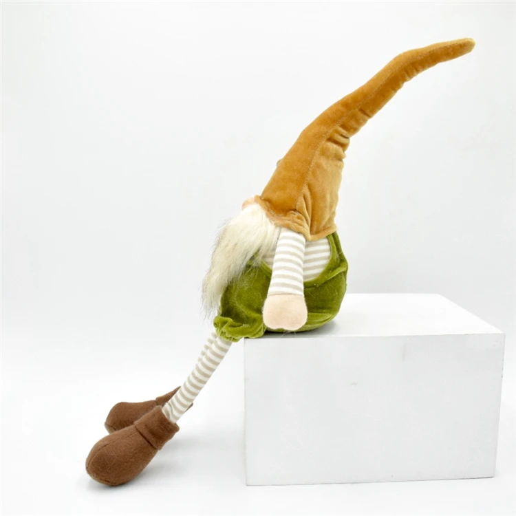 Nordic European Style Easy Spring Decorating Ideas For The Home Plush Easter Gnome Decor With Yellow Hat Decorations