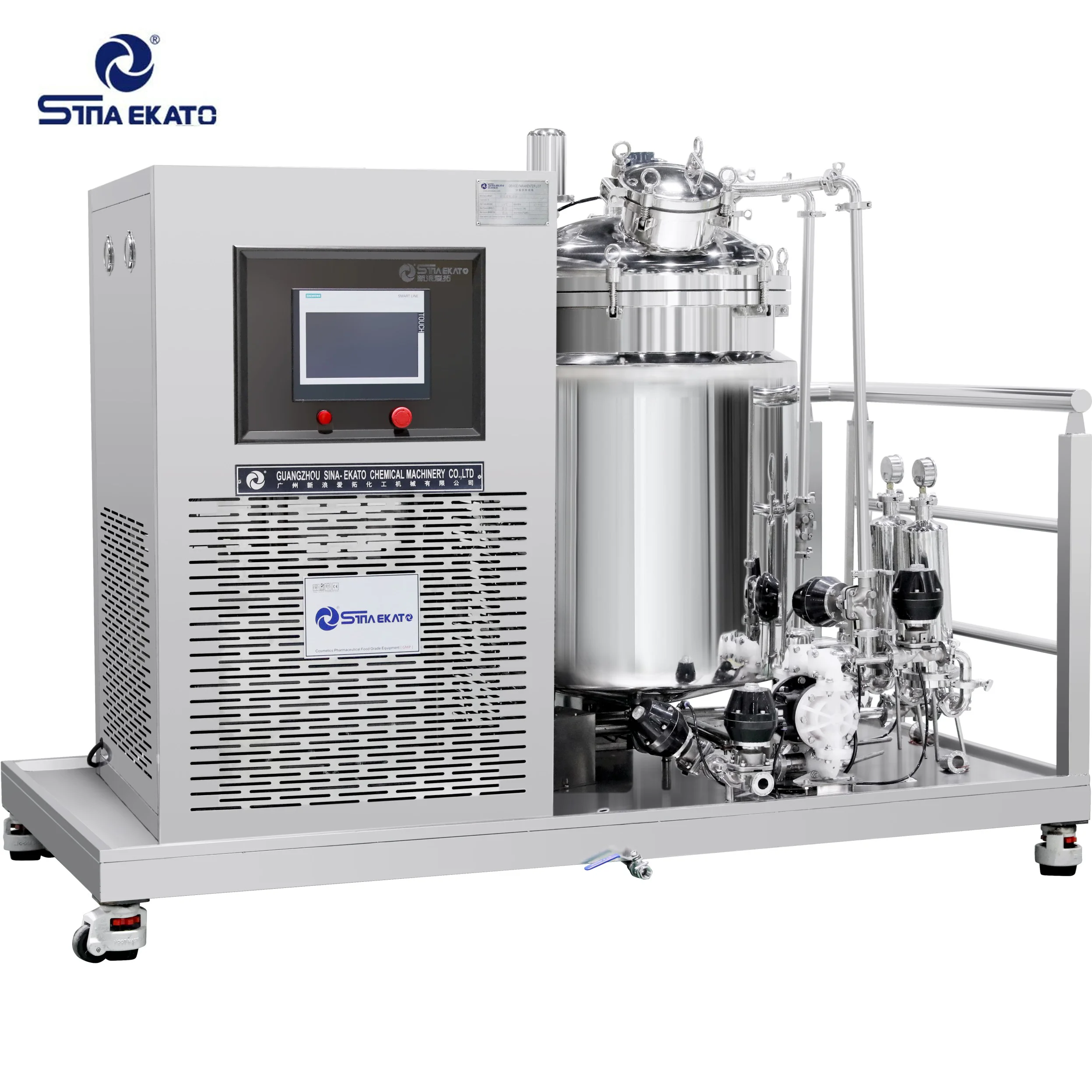 Lotion/perfume making equipment chemical mixing reactors