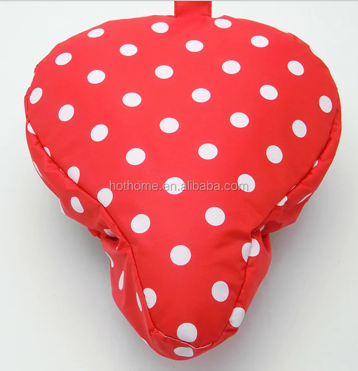 Симпатичный цветочный чехол для велосипеда