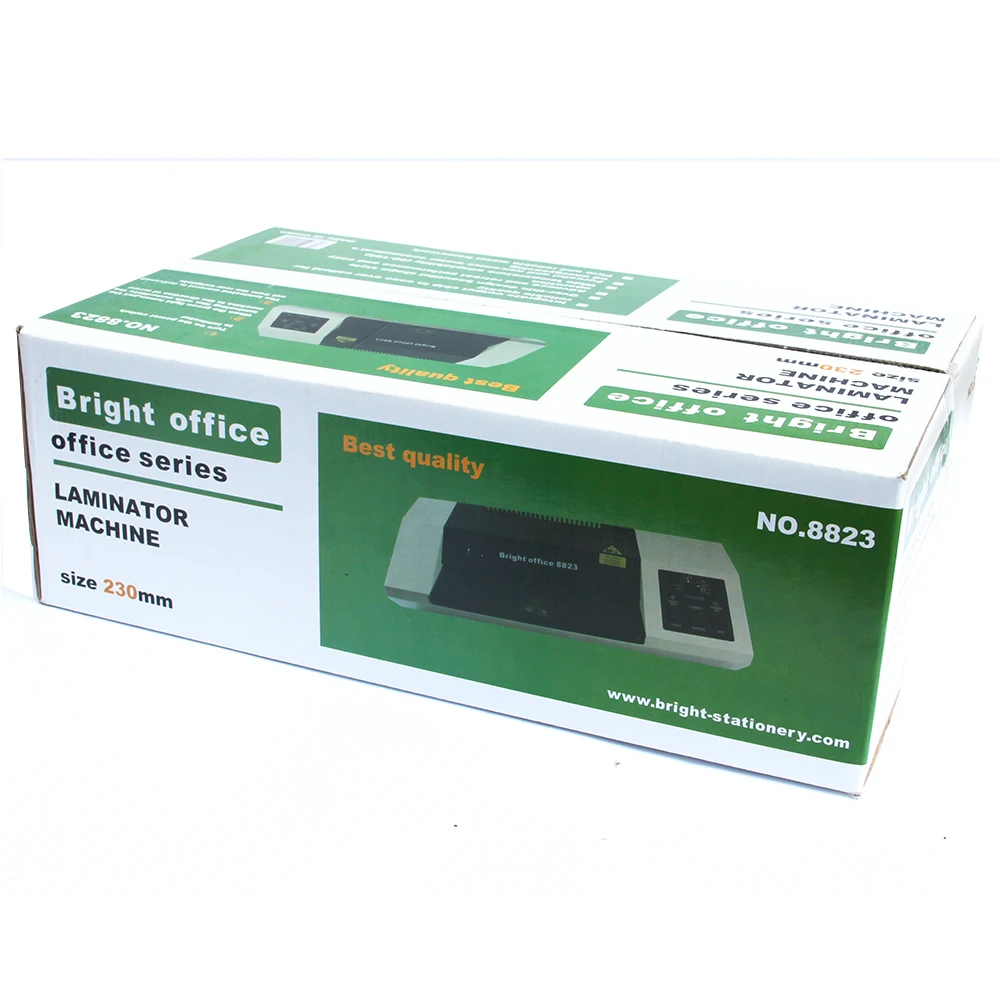 Factory direct sale 4 rollers metal A3 laminator machine top quality office stationary