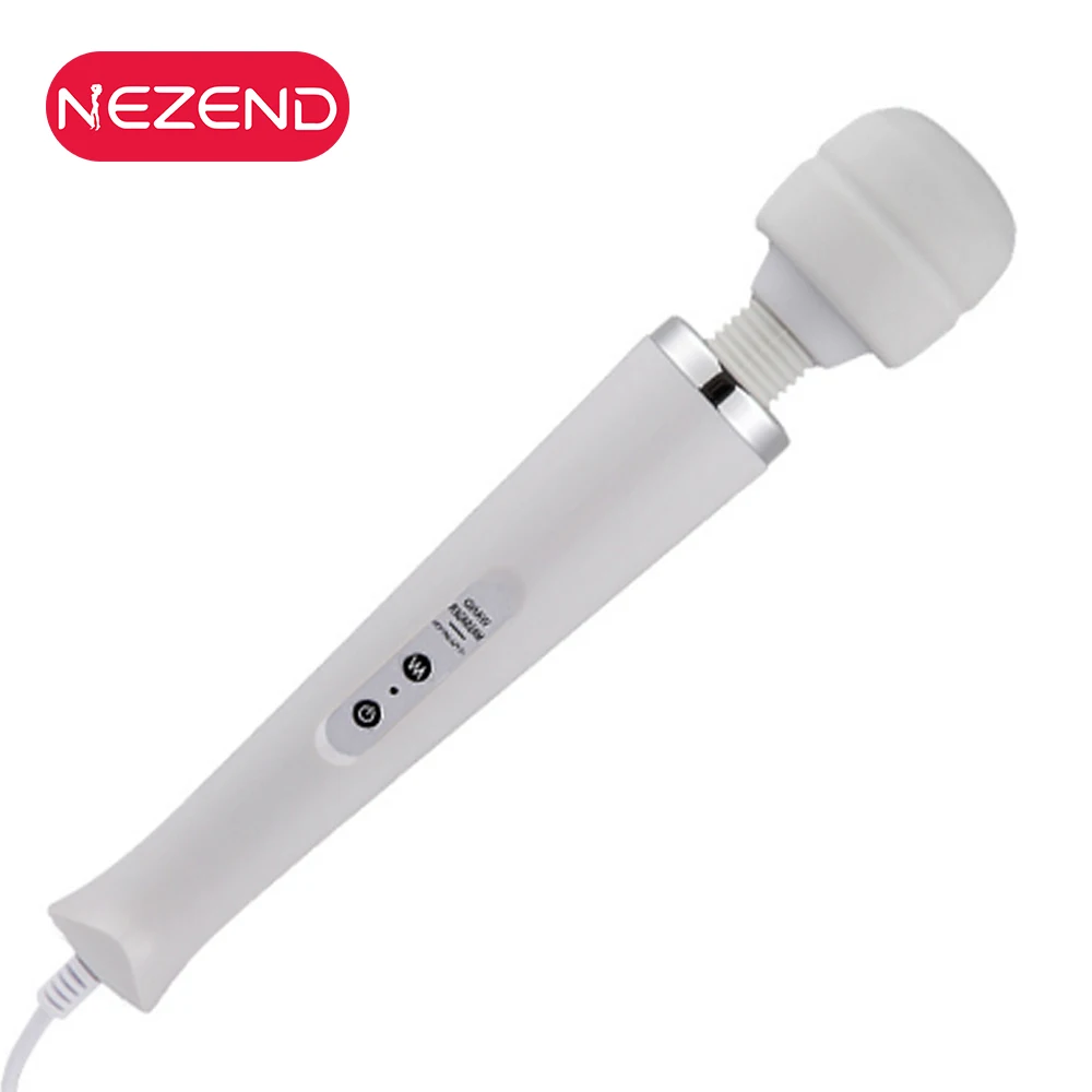 USB Rechargeable Woman Vagina Girls Pussy AV Wand Massager Vibrator Sex Toy