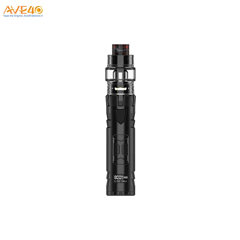100% original e-cigarette Rincoe Mechman 80W Starter Kit Vape Pen With Single/Dual Mesh Coil Tank vape wholesale