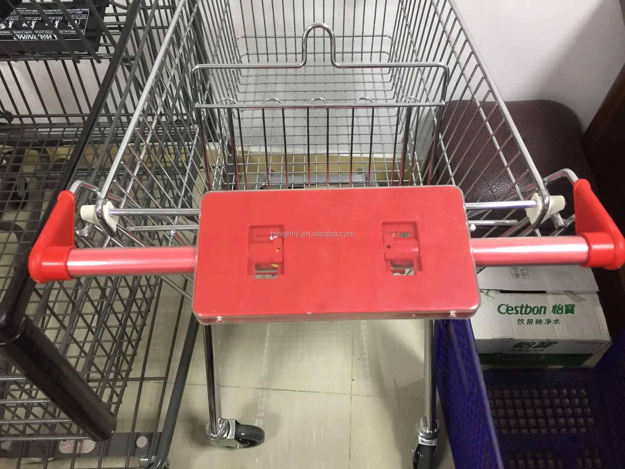 MOQ 100 PCS NEW Large Size shopping cart handle advertisement board, supermarket cart handle advertising display boards