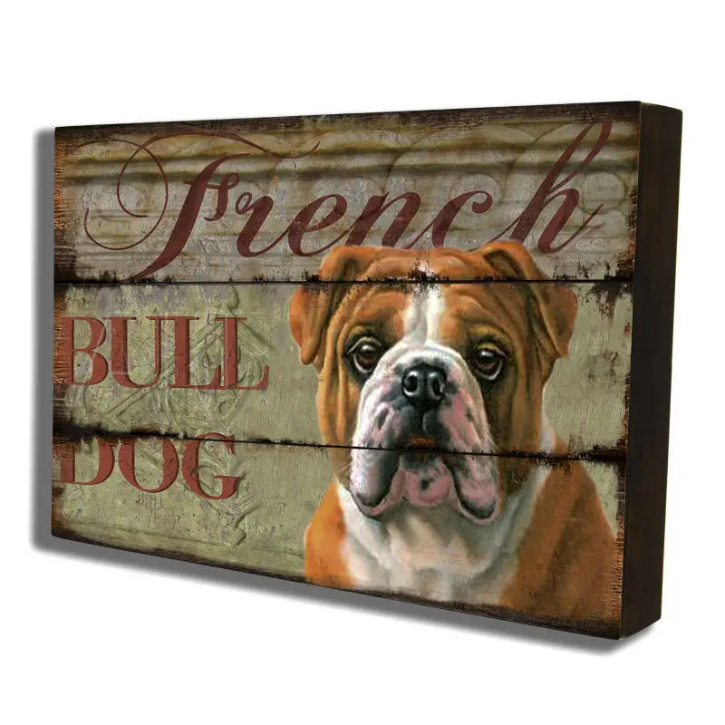 
Customize wood sign outdoor garden wall plaques 