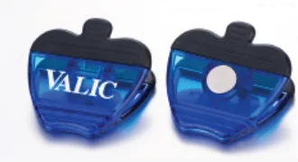 High quality Custom Logos Plastic Magnet Wholesale Binder Paper Clip Stationery for Office With Special Shape Manufacturer