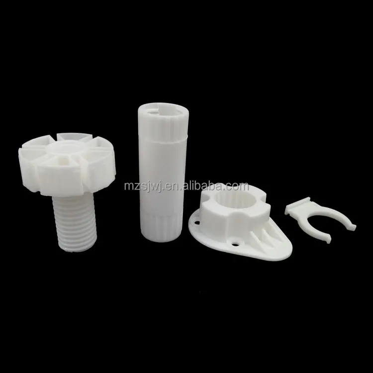 Whole Sale Height Adjustable 10cm Plastic Furniture Legs