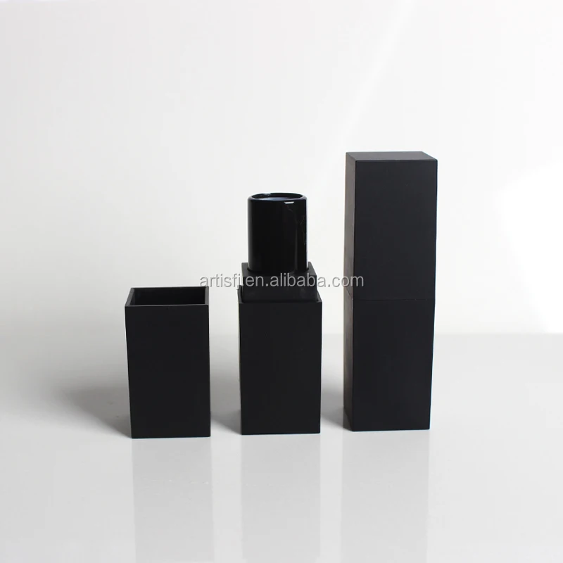 Wholesale best selling oem pink black lipstick tube for makeup lipstick manufacturer