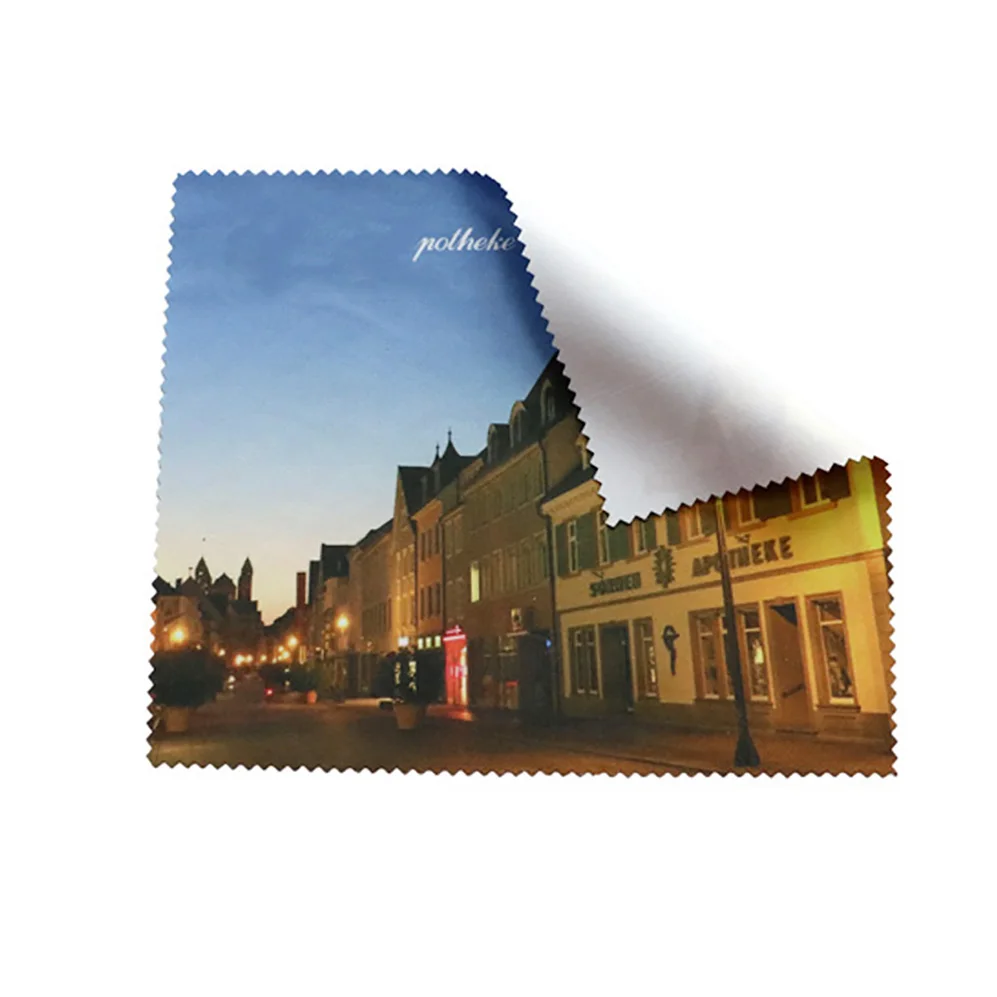 Eye glass cleaning cloth micro fiber cloth for lens glasses