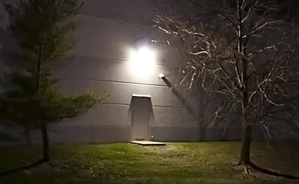 ETL DLC mini led wall pack light with photocell