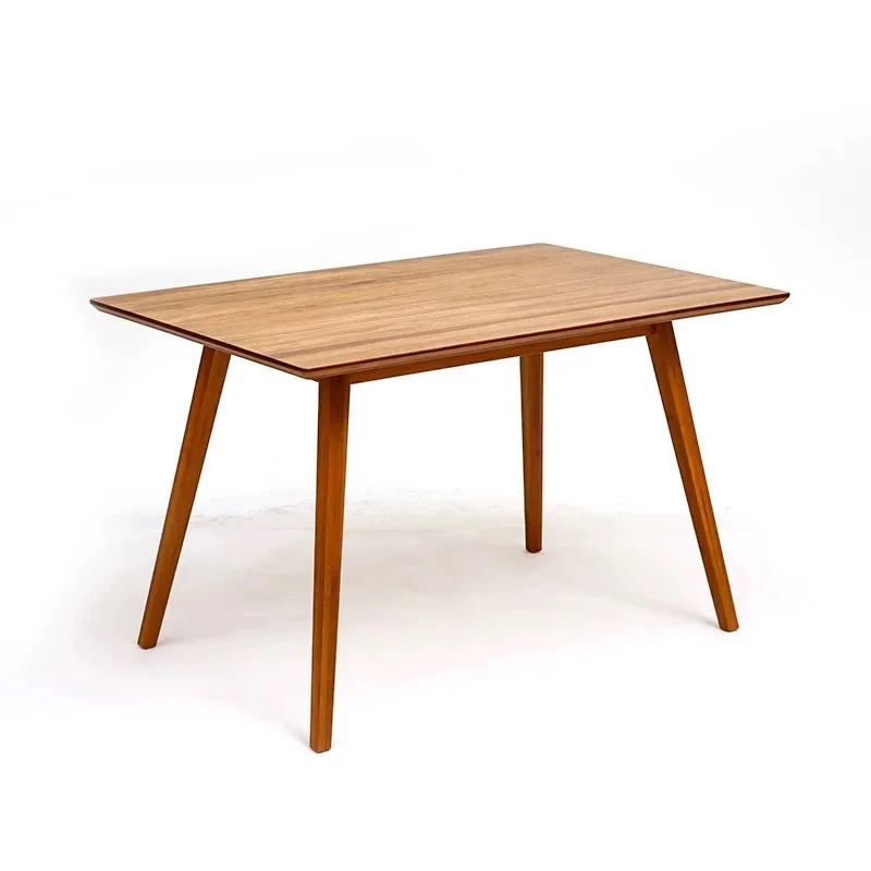 Wholesale good quality scandinavian design square 4 seaters wood dining table for dining room