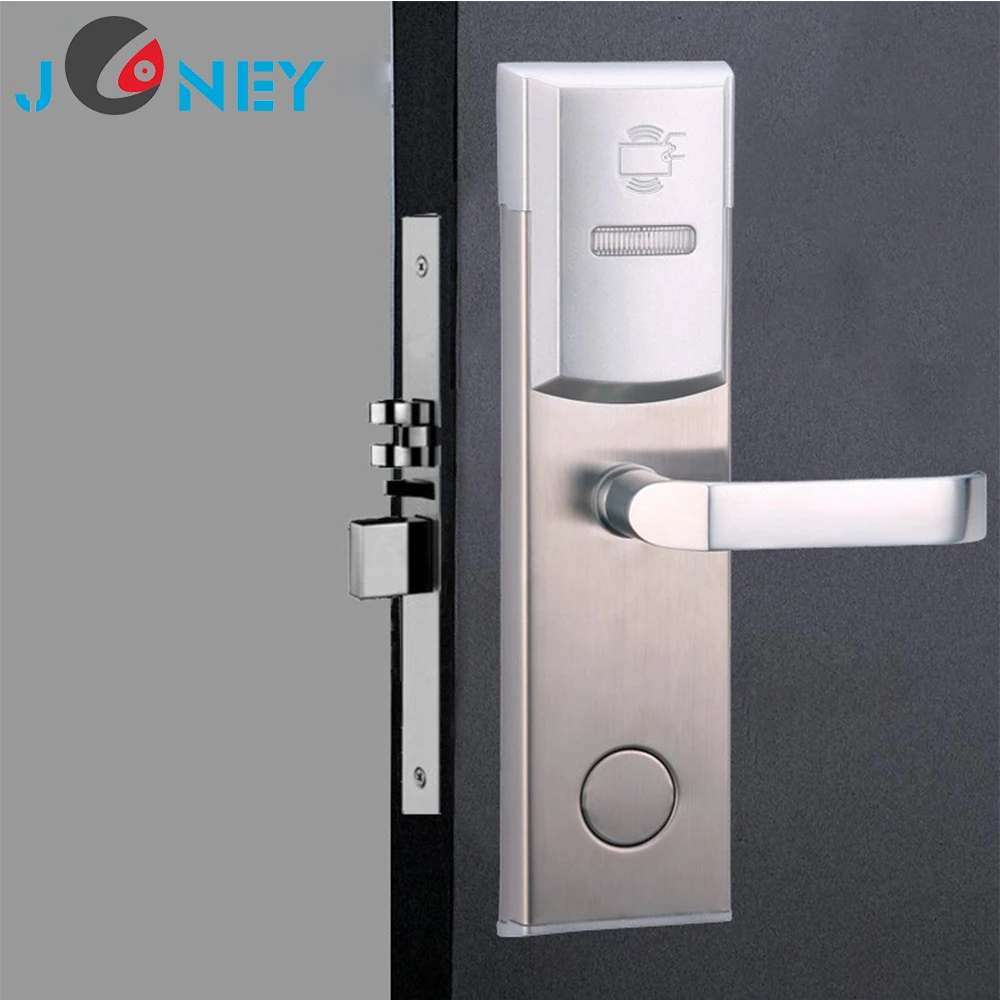 Security Hotel Card Key System Lock With Free Software