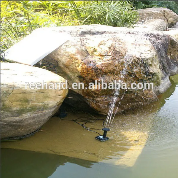 
Outdoor Solar Fountain Pump Waterfall for Pool Garden Pond Bird Bath Decorative Submersible Kit Water Pump 