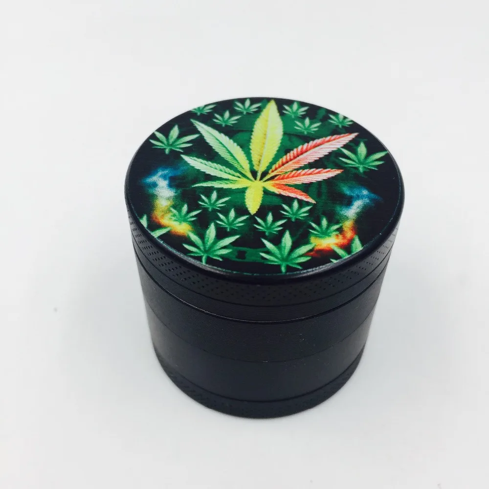 New Wholesale 4 Parts Weed Accessories Custom Logo Herb Grinder