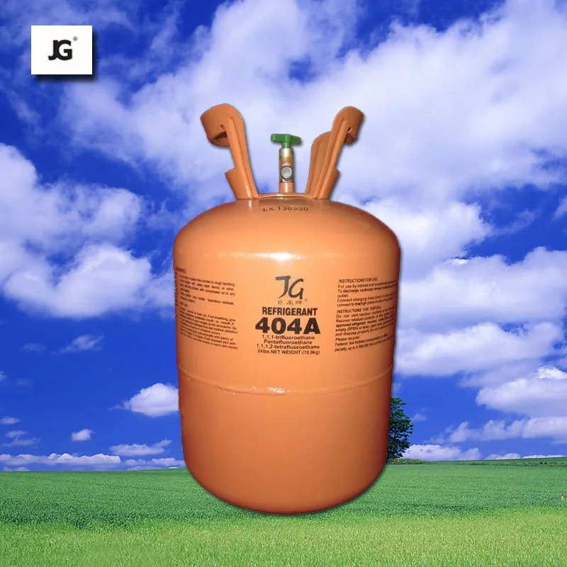 Top grade Refrigerant R404a Gas 99.8% Purity Cylinder