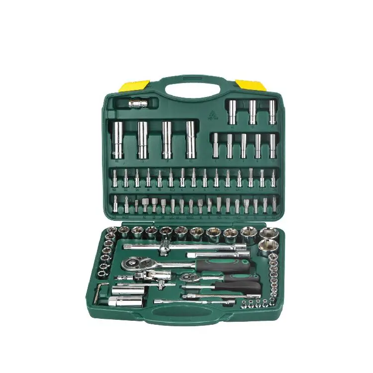 Socket Sets  Motorcycle repair sleeve Portable 94pcs Auto Repairing Tool