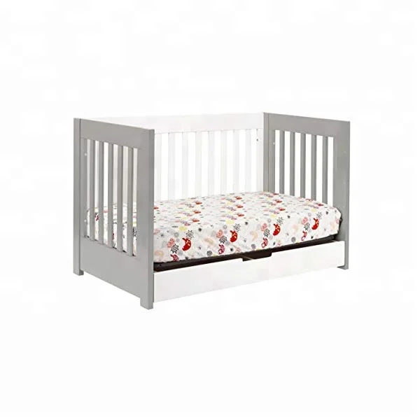 2018 New children beds popular hot sale wooden baby cot bed