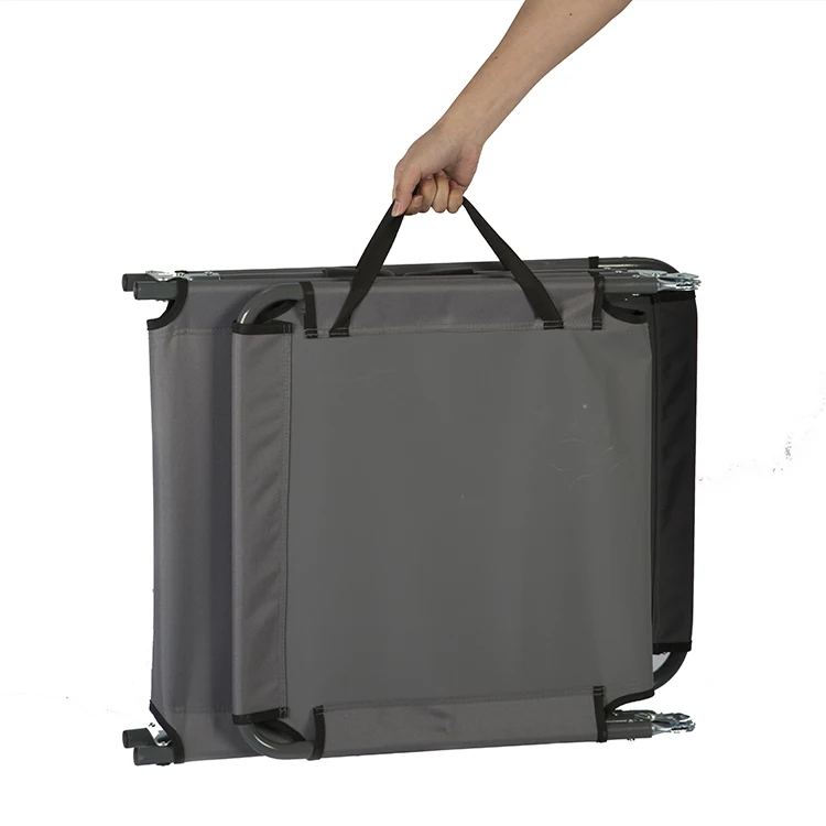 Portable army folding picnic camping beach lounge bed for outdoor