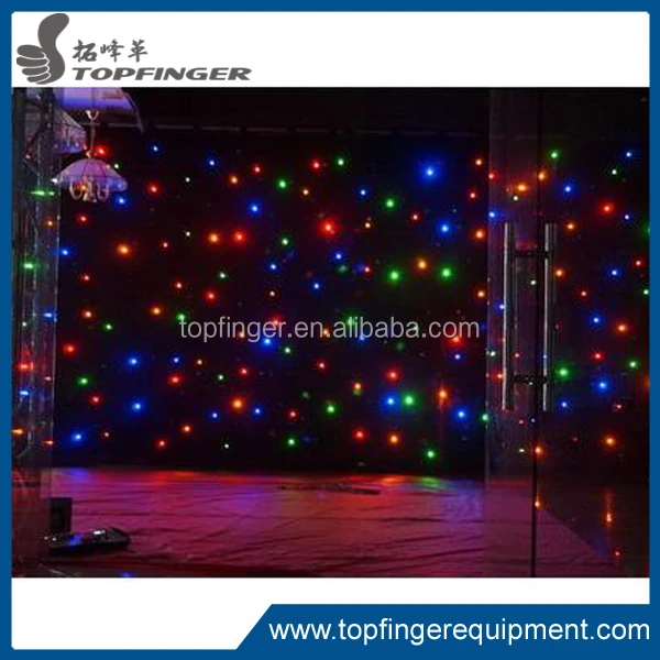 TFR LED Star Curtain/Wedding Decoration Curtain/Ceiling Decoration Light