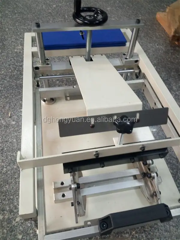 D-hot sale manual cylindrical objects screen printing machine for pen GW-Q2
