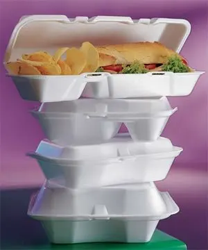 вакуумно-формовочная машина для производства абсорбирующих лоток из PS