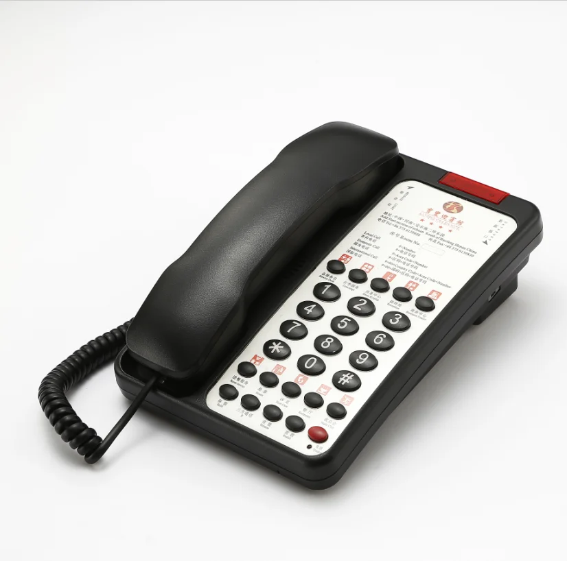 Professional hotel guestroom phone for star hotels