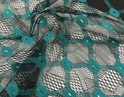 57/58' Raschel Lace Solid Knit Cotton Ripstop Nylon Fabrics For Sale