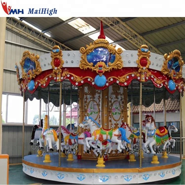 High quality musical 16 seats carousel horse rides for sale