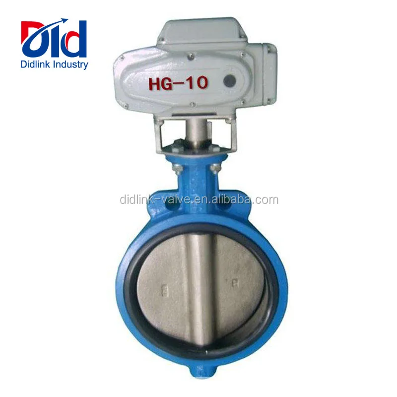 HG-10 с электроприводом через нефтехимическую промышленность водяное масло газ мягкое уплотнение клапаны-бабочки