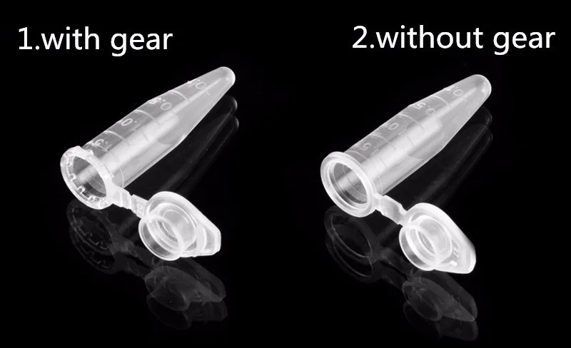 Virgin Polypropylene Culet Convex Cover Plastic 8 Strip PCR Tube Strip Lab Centrifuges Tube