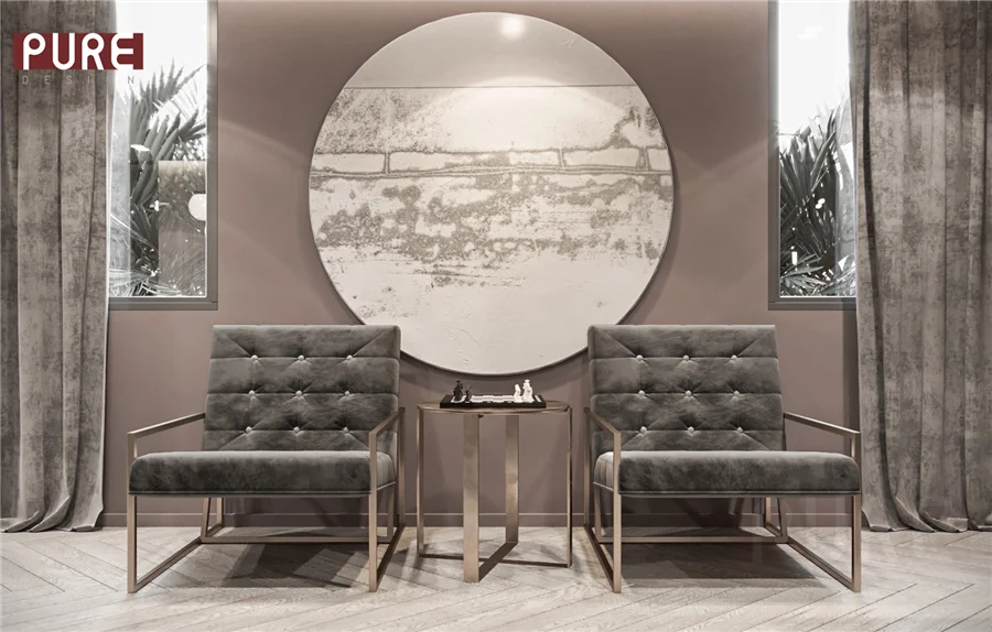 Interior design of home lobby masters lighting