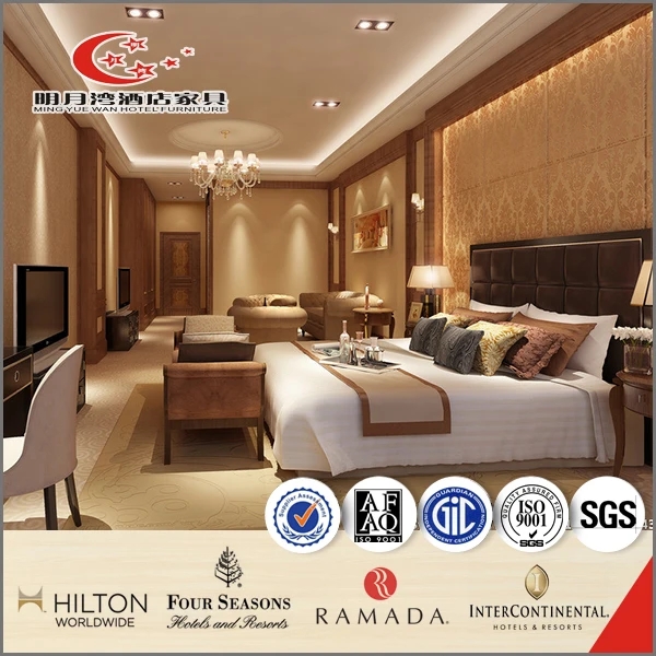 Italian Royal Luxury Gold Tufted Round Bed hotel furniture