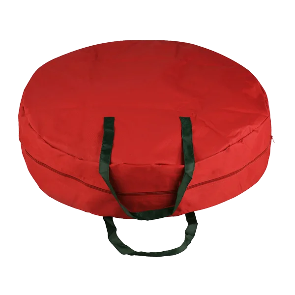 Christmas Wreath Storage Bag, Zipper Decorative Christmas Wreath Bag
