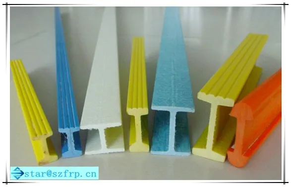 FRP fiberglass I beam/frp building fence