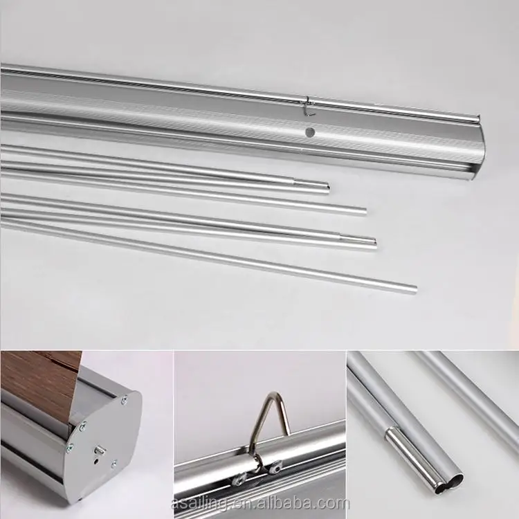 Retail businesses portable signage   pull up stand  banners