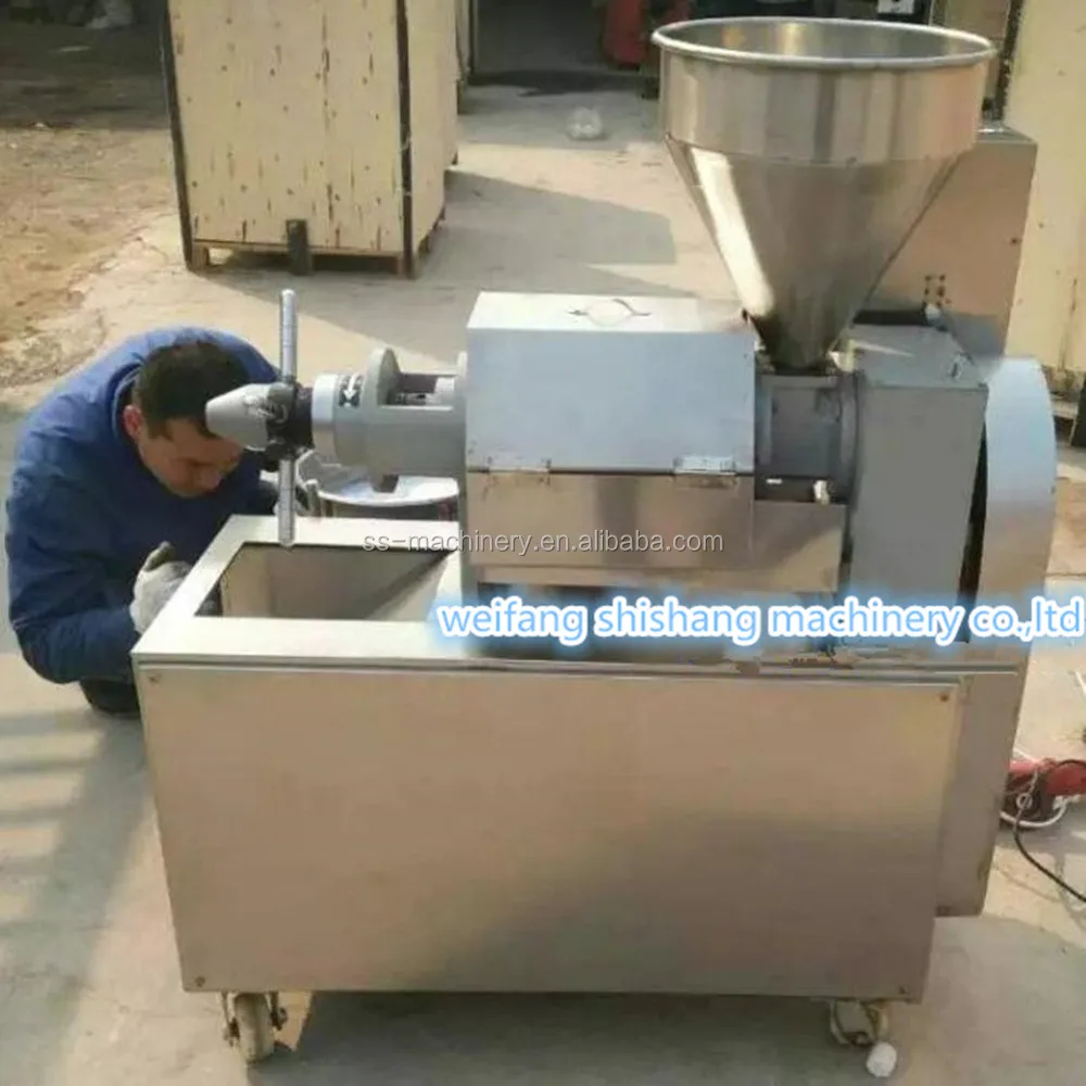 
Screw type peanut oil machine almond oil press machine oil extruder 