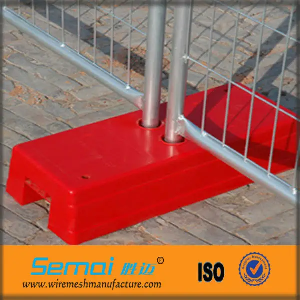 
Cheap Decorative Portable Concrete Temporary Fence Feet Fair 
