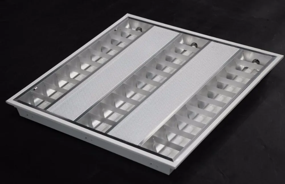 T5 Louver led grill light fluorescent lighting, led light fixtures ,office lighting fixtures