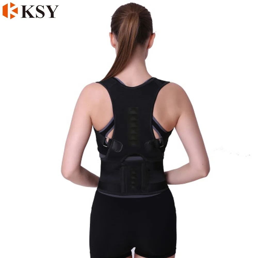 Magnetic Adjustable Comfortable Waistcoat Posture Corrector brace For Improvement